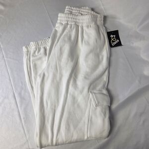 Art Glass White Girls Joggers Size‎ 16